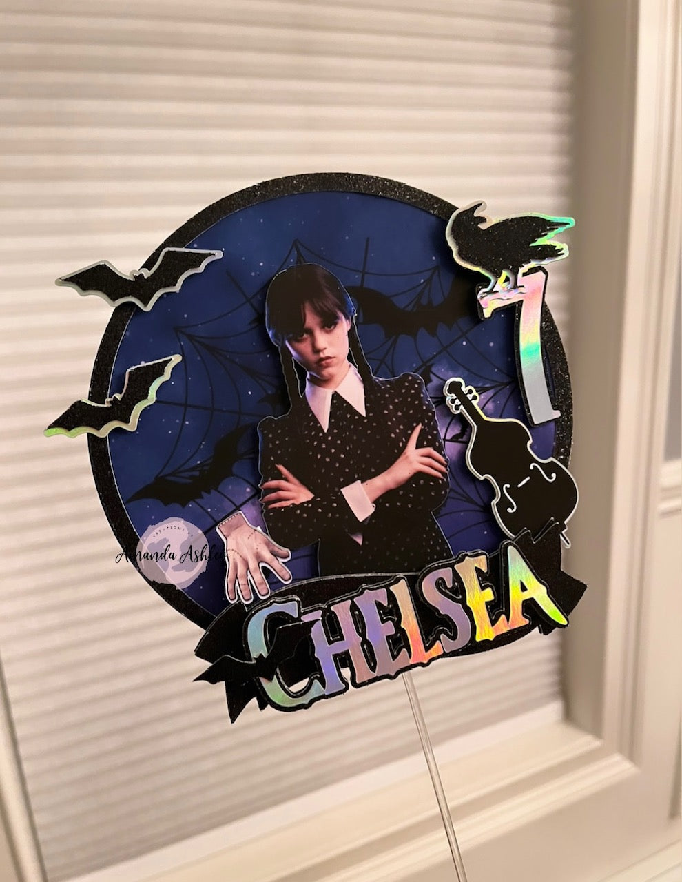 Nevermore Cake Topper
