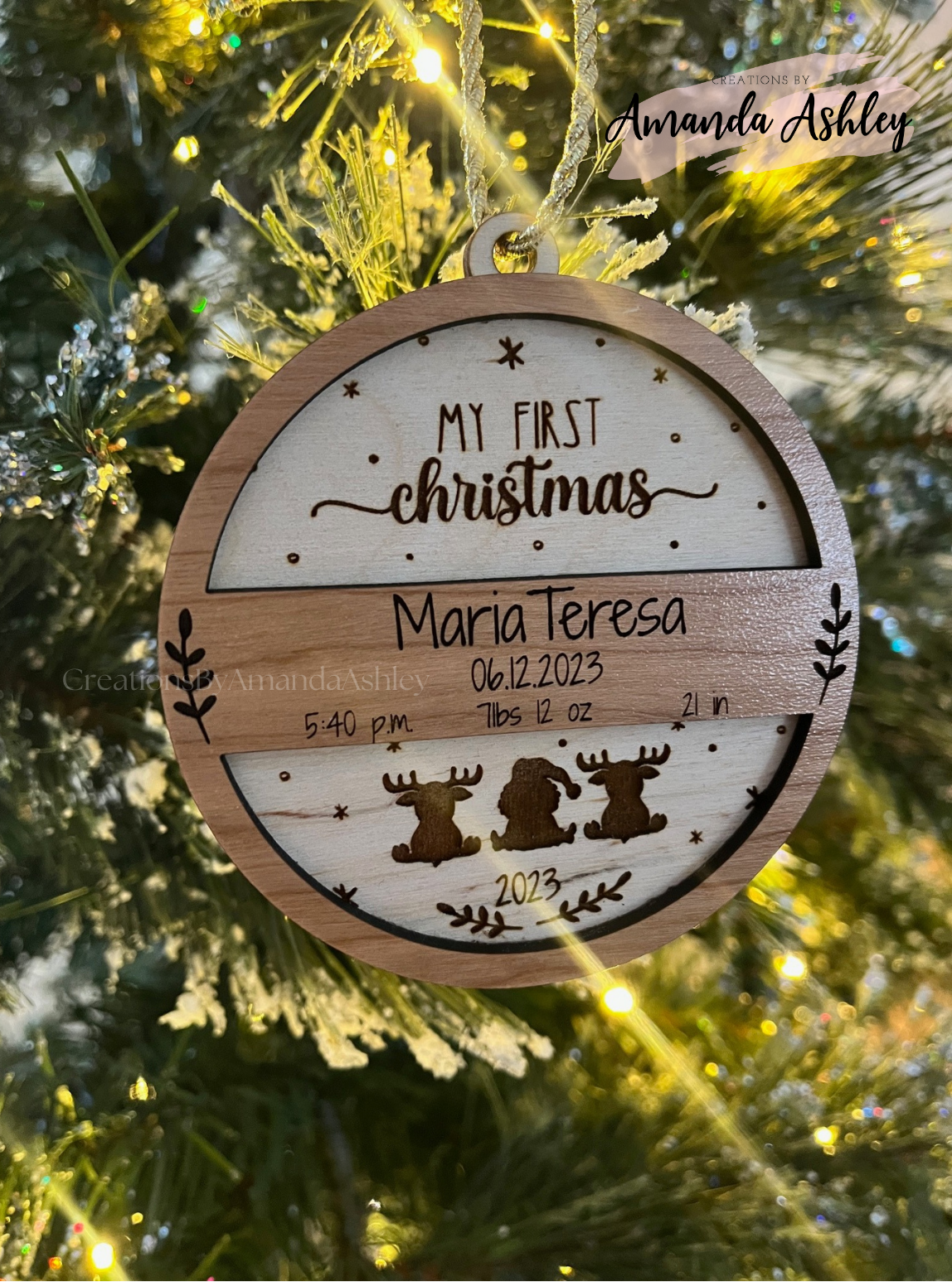 Baby's First Christmas Ornament