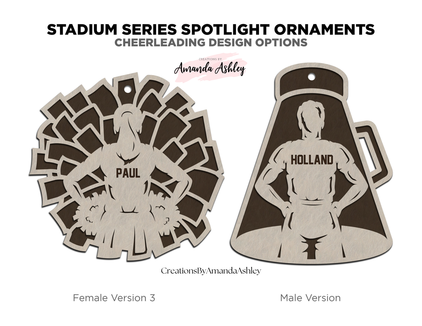 Cheerleading Ornament