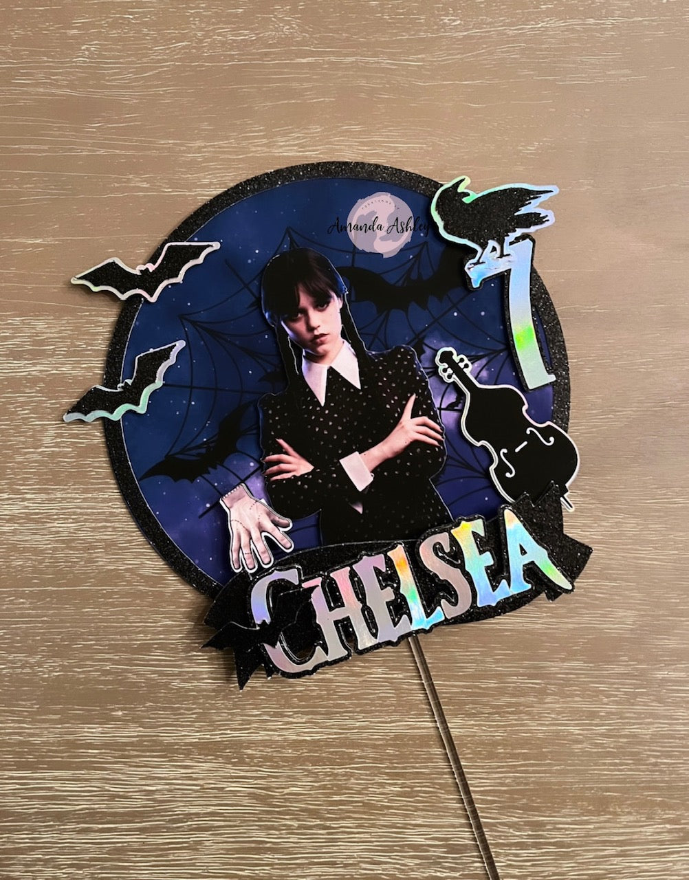 Nevermore Cake Topper