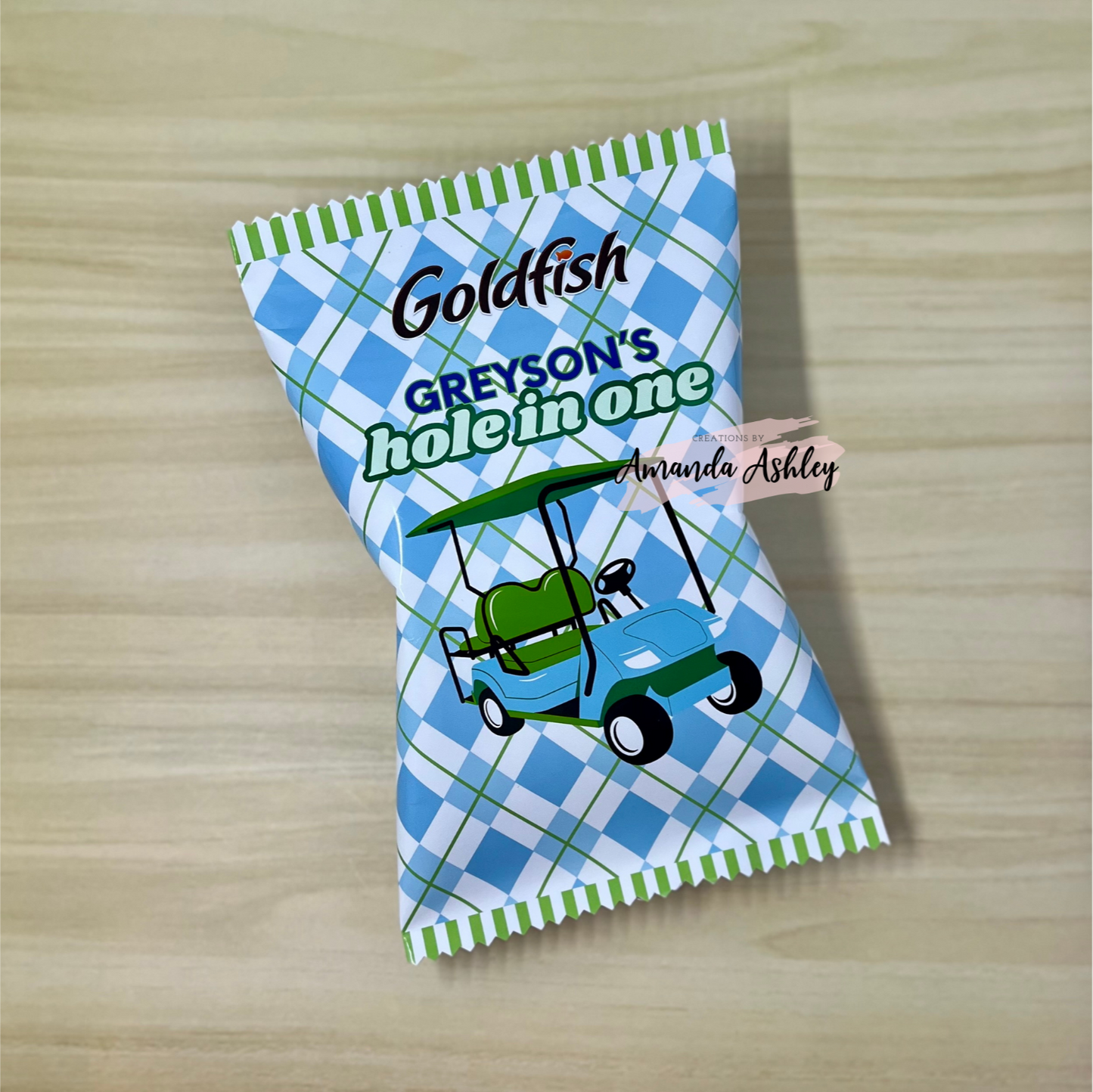 Hole in One Golf Chip Bags