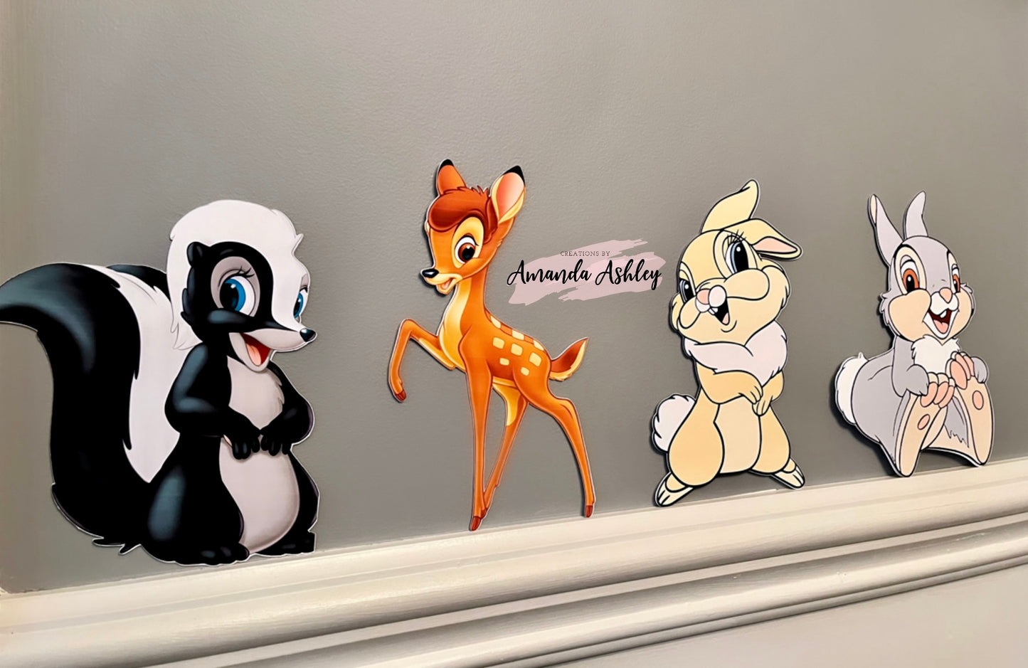 Bambi Centerpiece Decor Cutouts 9" Size