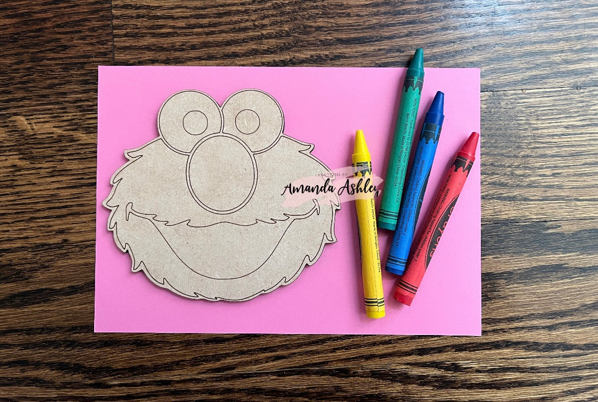 Sesame Street - Paint Your Own Character Favors