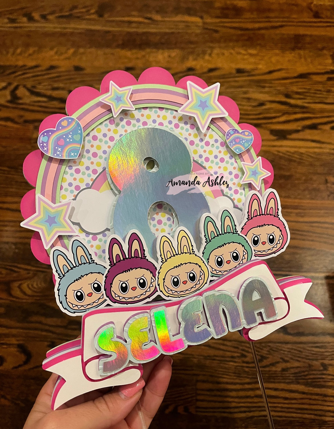 Labubu Cake Topper