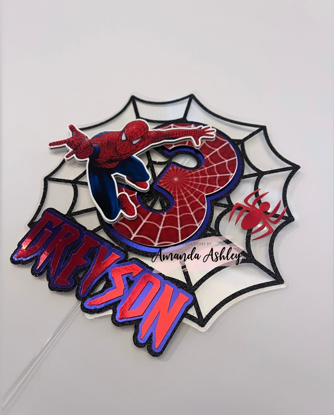 Spiderman Cake Topper