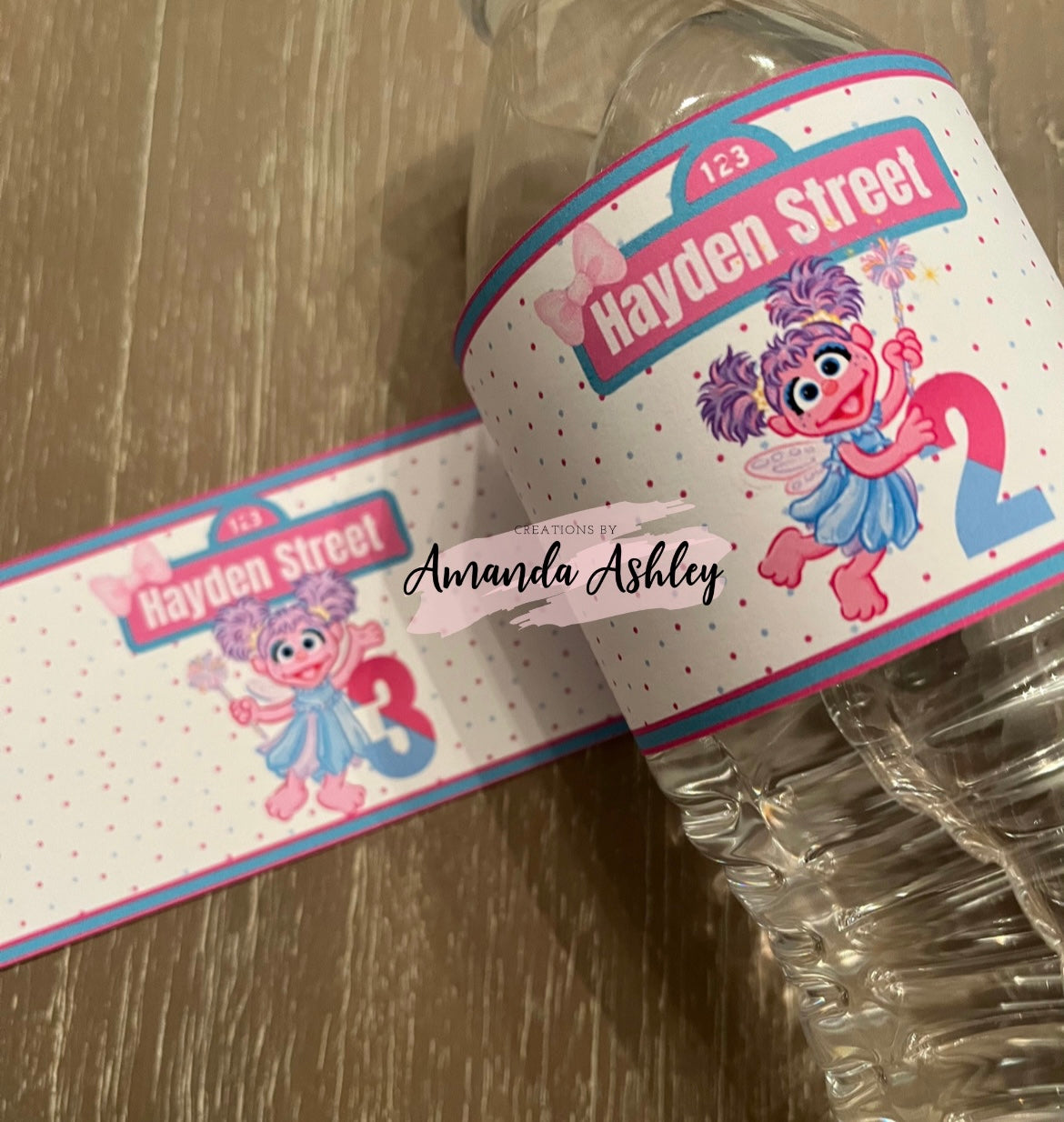 Abbey Waterbottle Labels