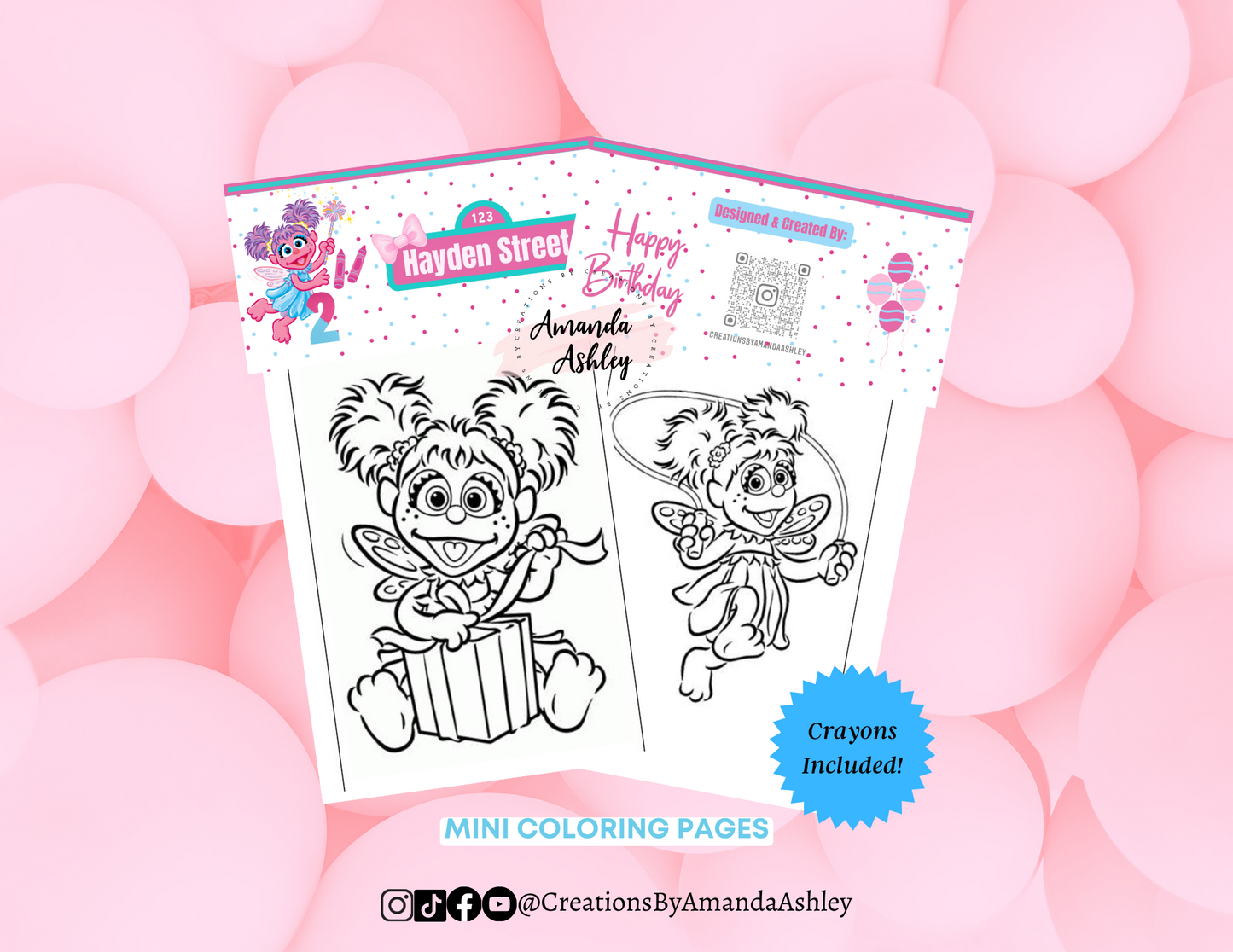 Abbey Coloring Favors