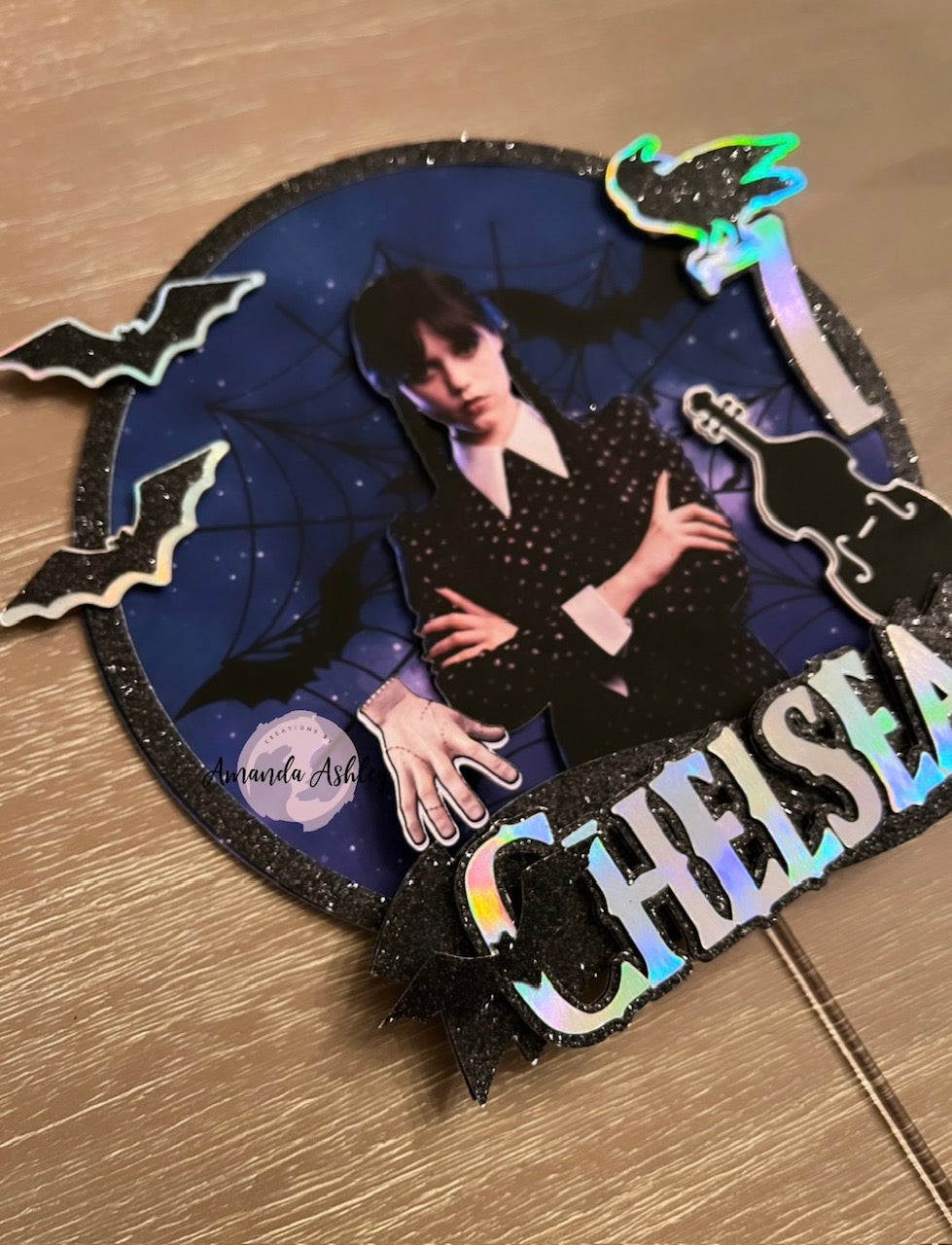Nevermore Cake Topper