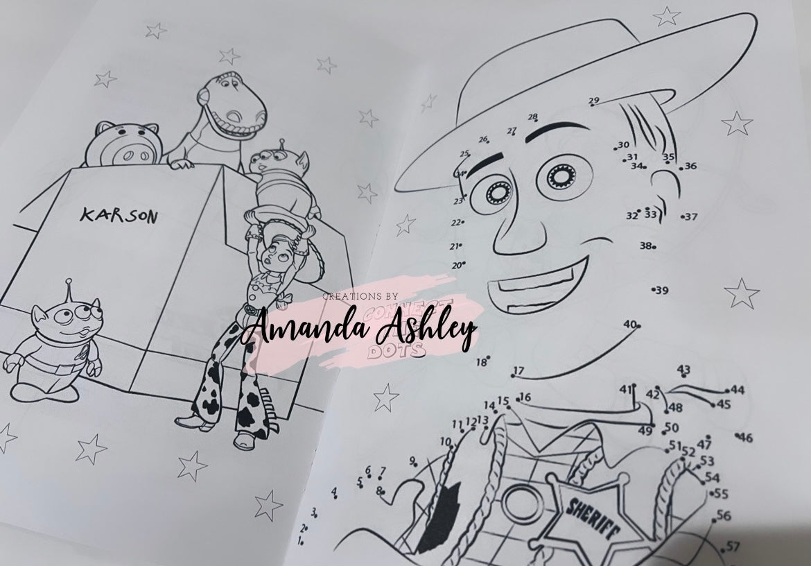 Toys Coloring Books