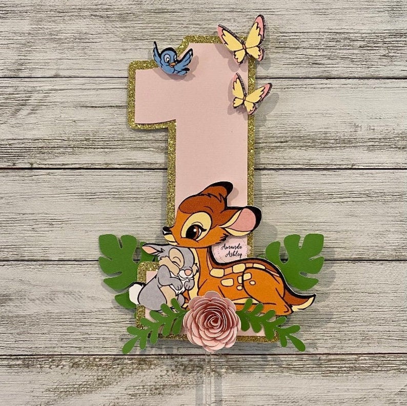 Bambi Cake Topper