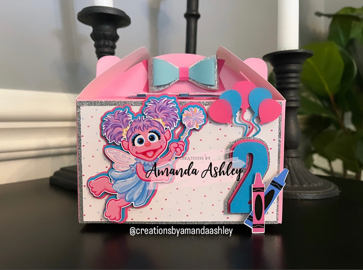 Abby Cadabby Favor Boxes Creations By Amanda Ashley