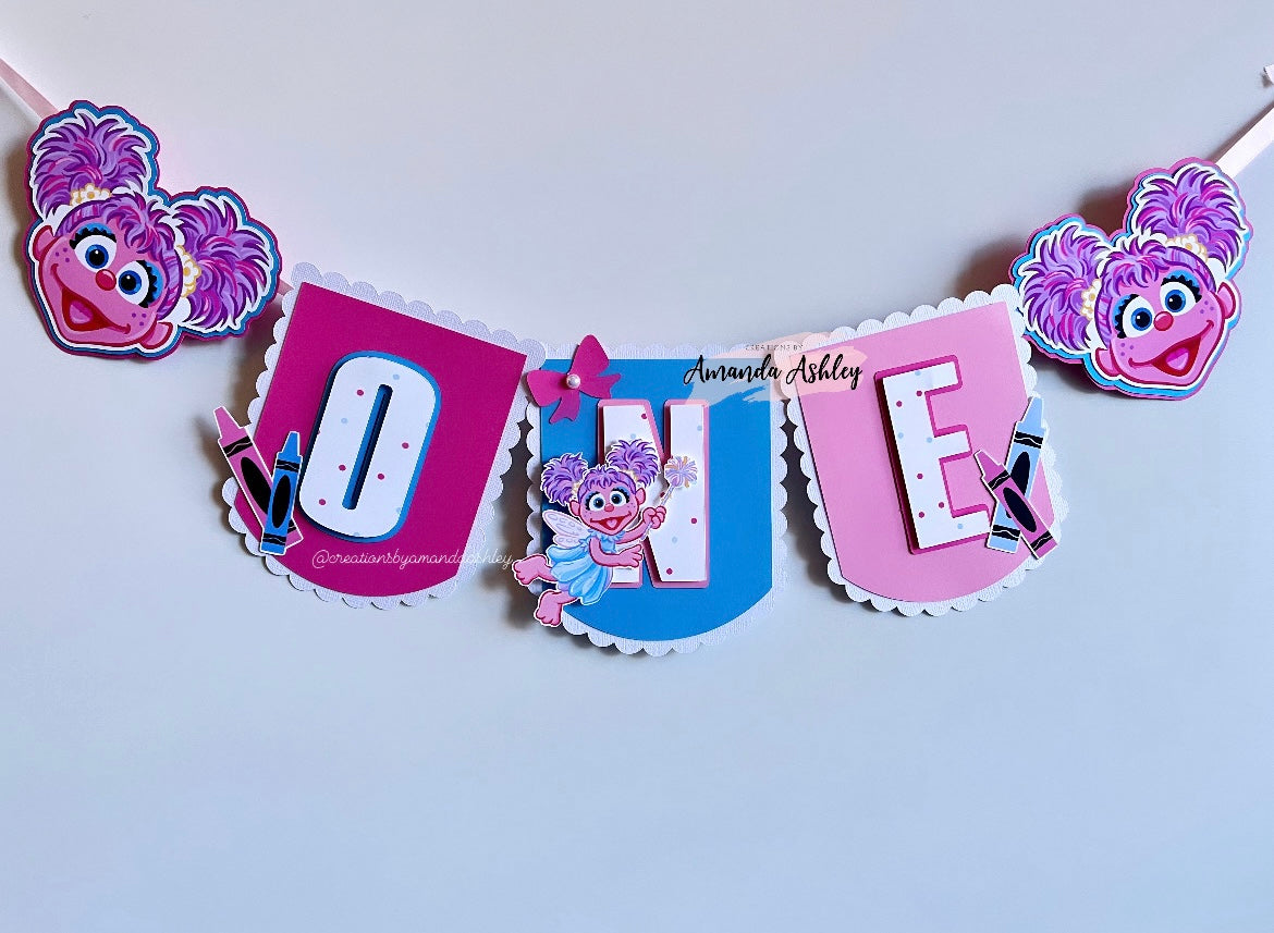 Abbey Birthday Banner