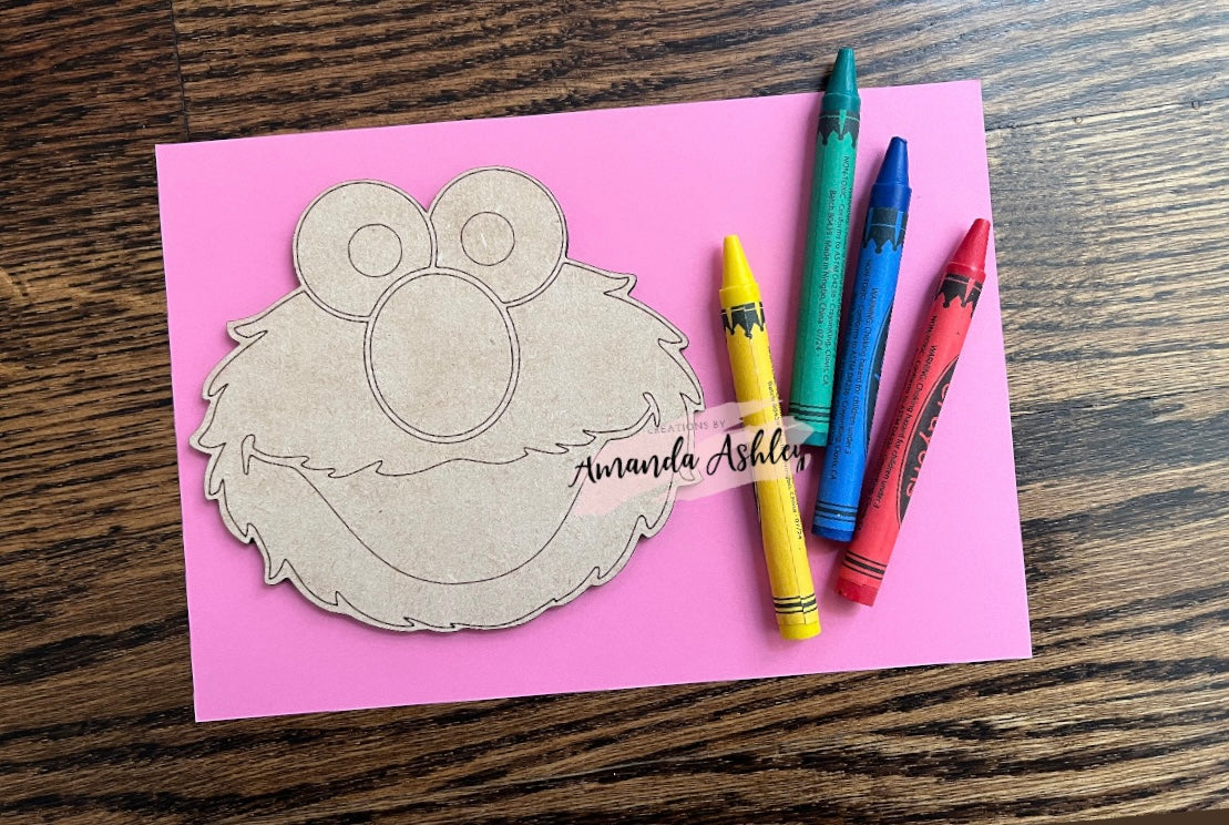 Sesame Street - Paint Your Own Character Favors