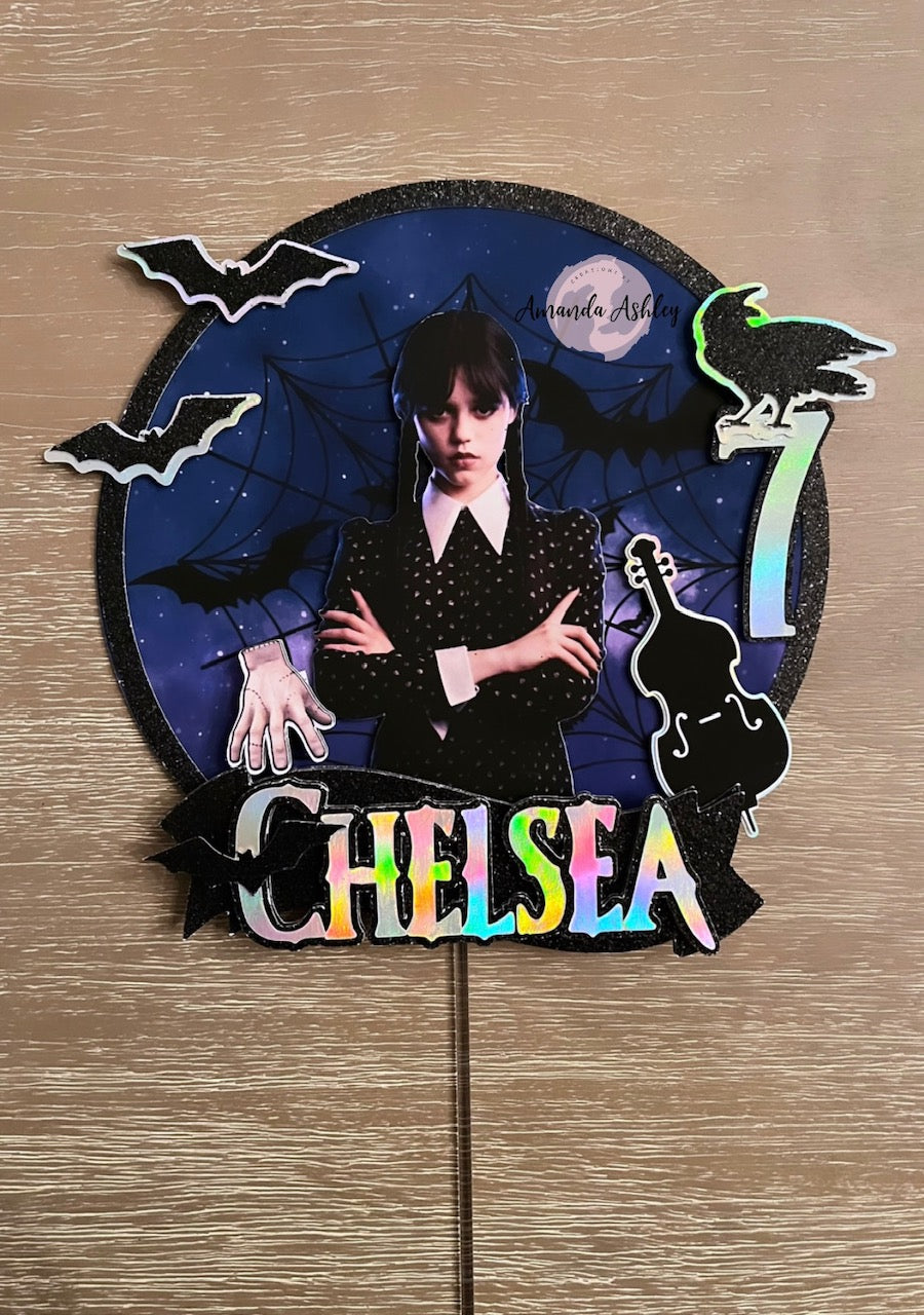 Nevermore Cake Topper