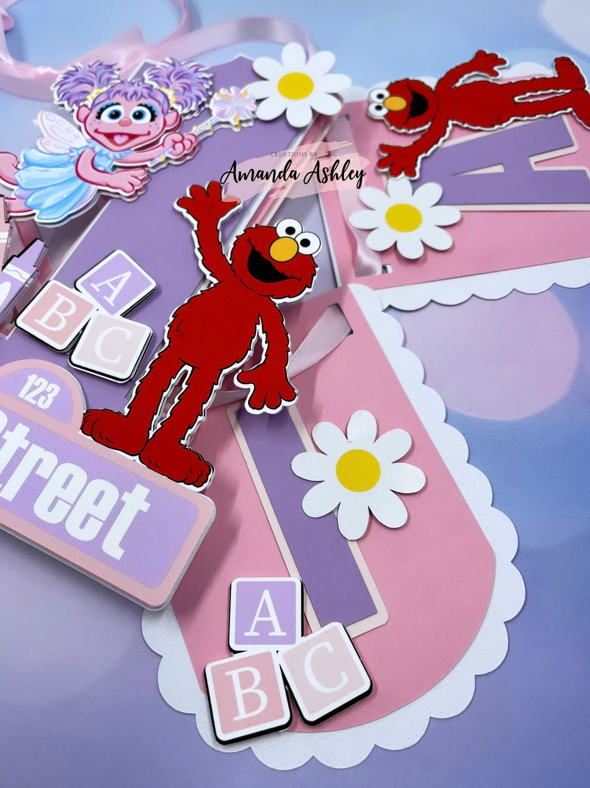 Abbey & Friend Cake Topper