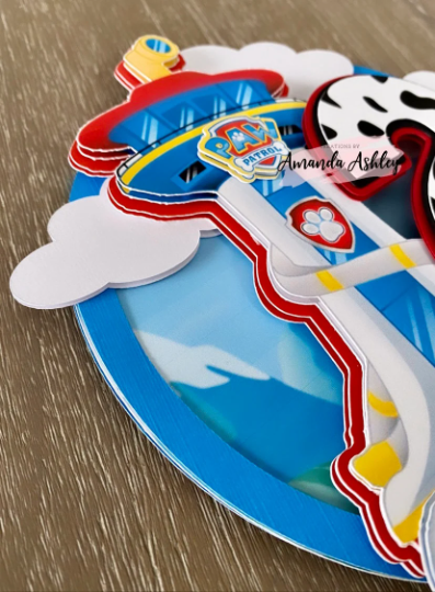 Rescue Pups Cake Topper