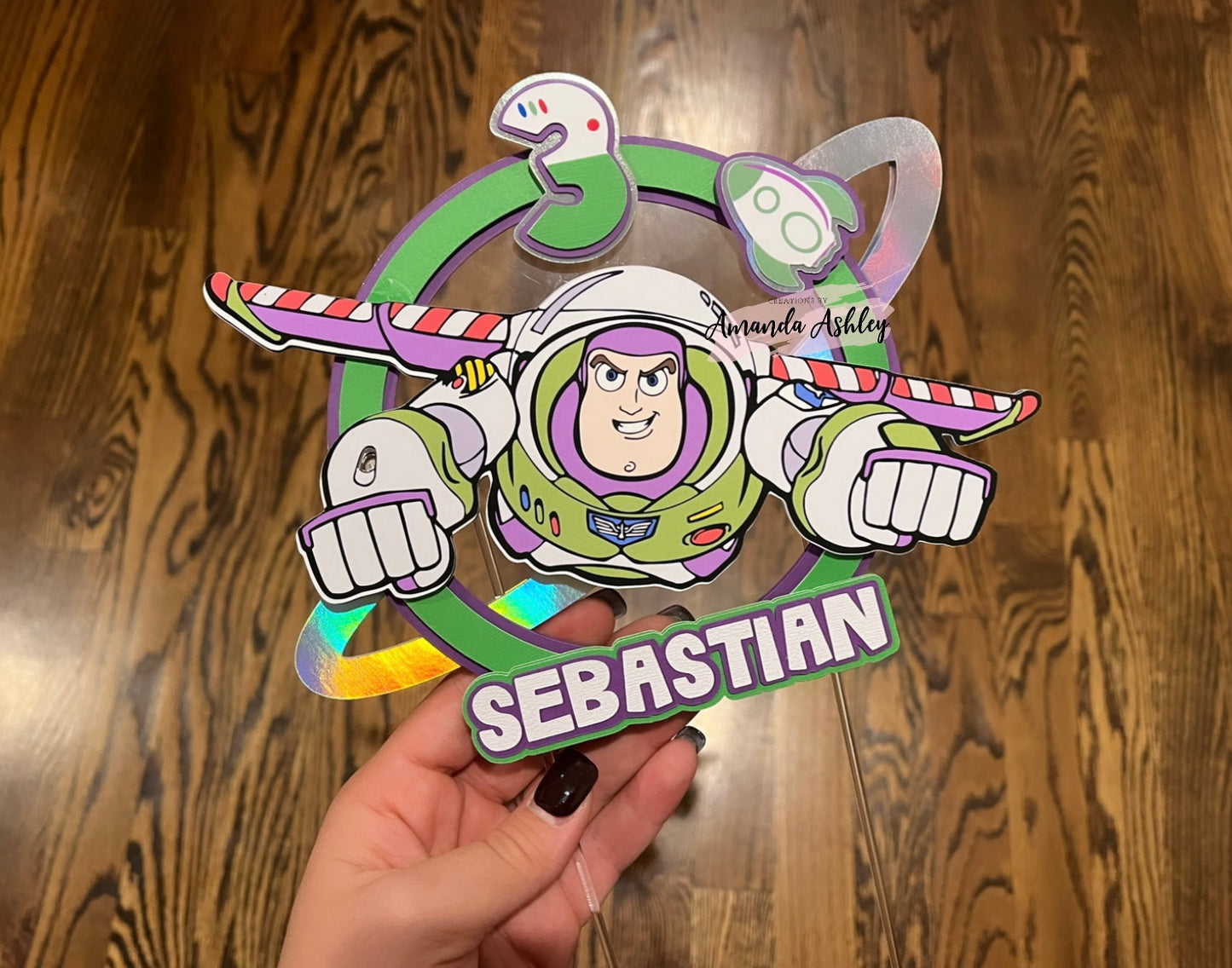 Space Ranger Cake Topper