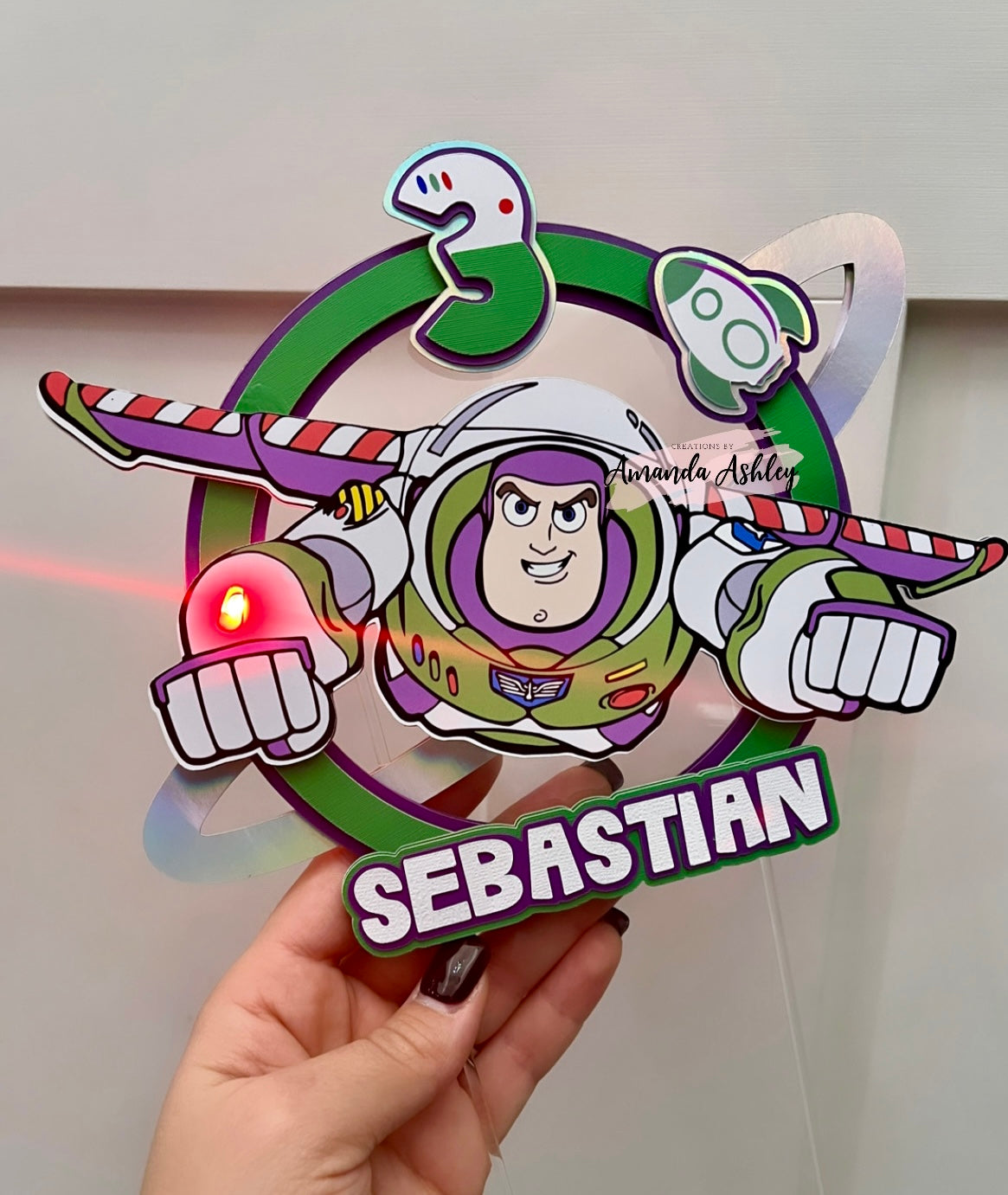 Space Ranger Cake Topper
