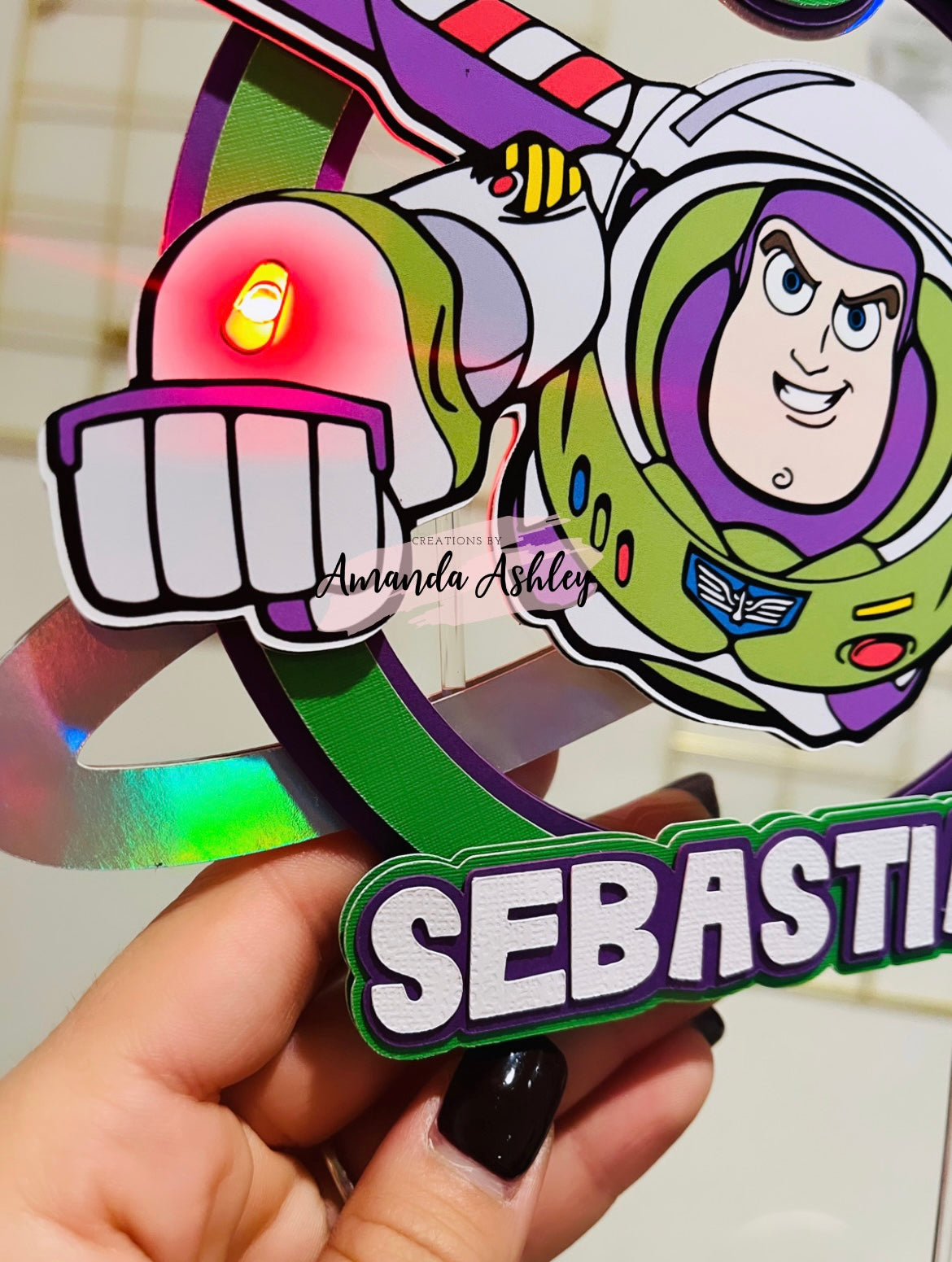 Space Ranger Cake Topper