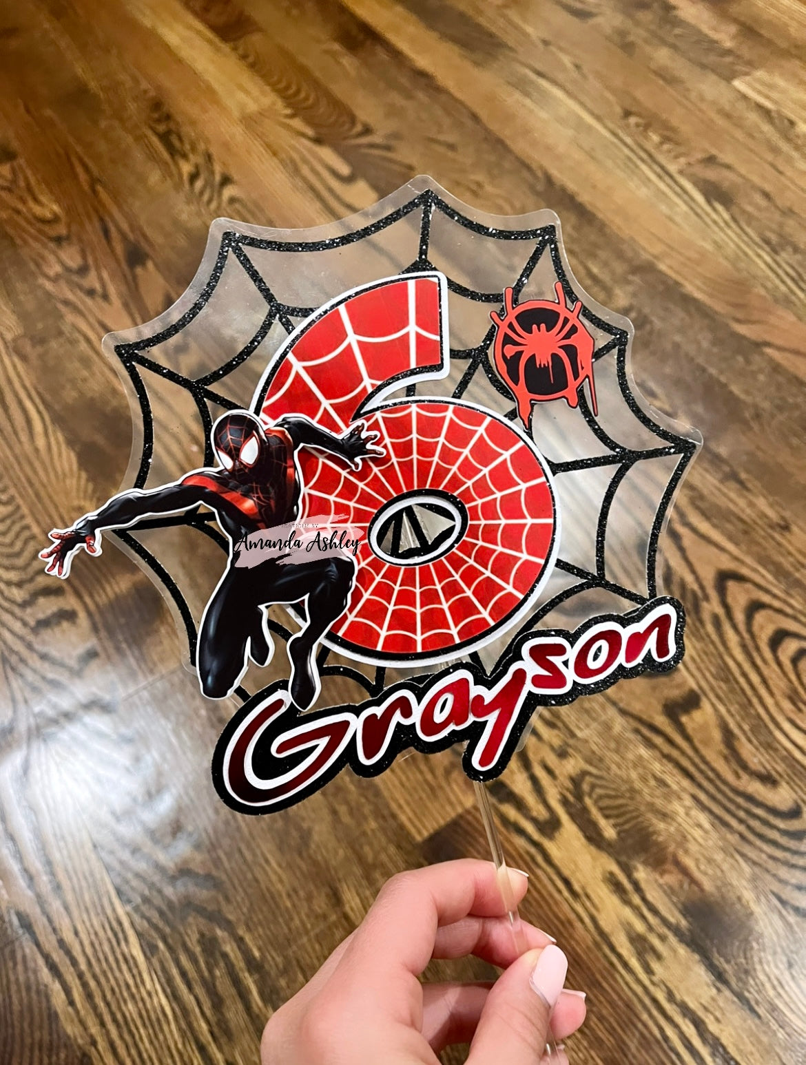 Miles Morales Cake Topper