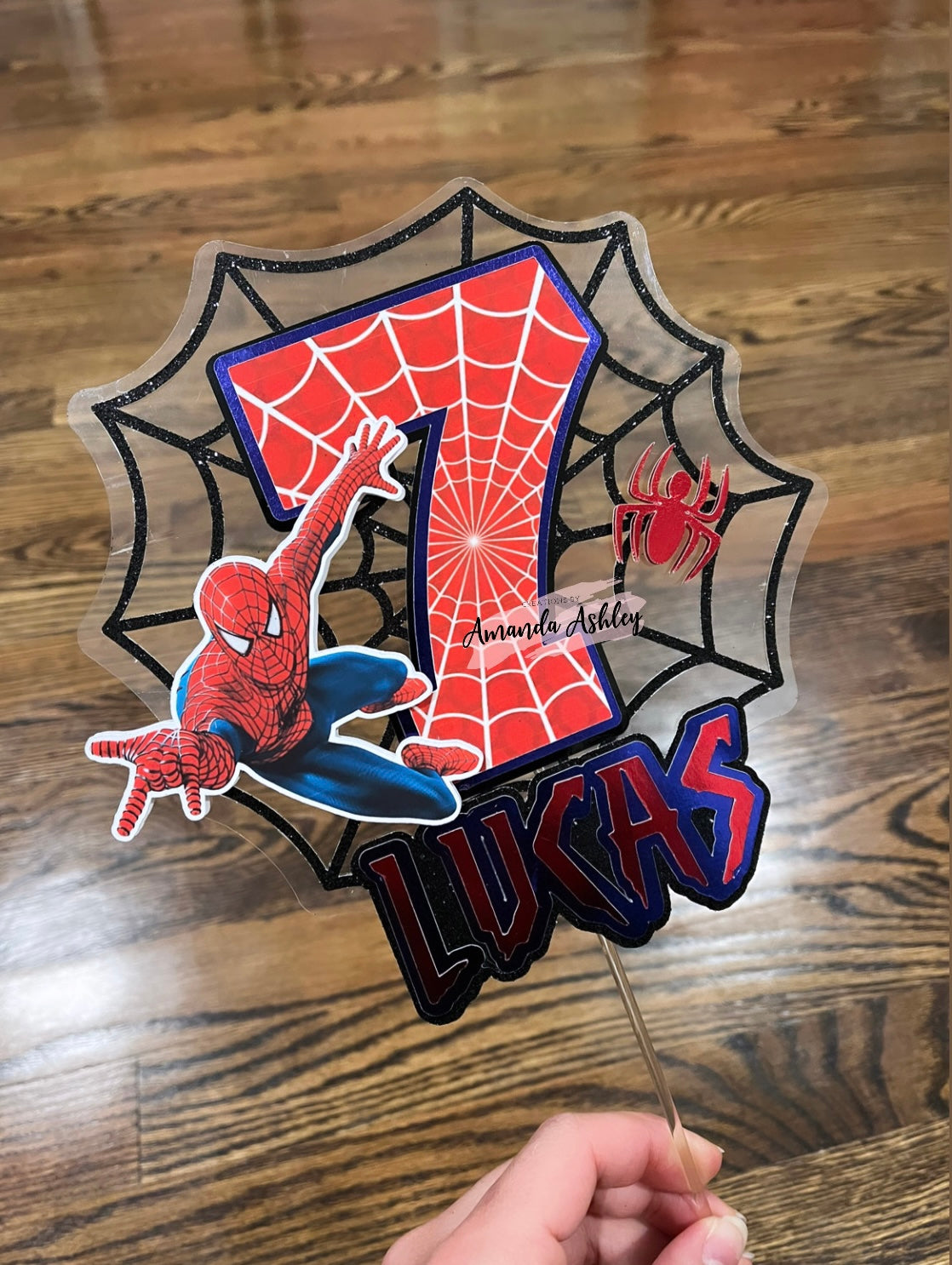 Spiderman Cake Topper