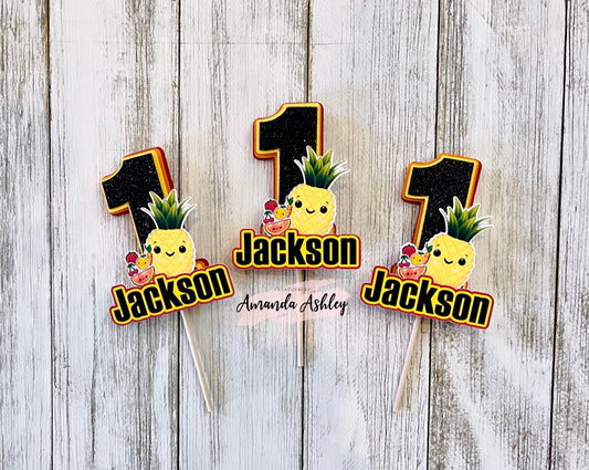 Singing Fruit Cupcake Toppers