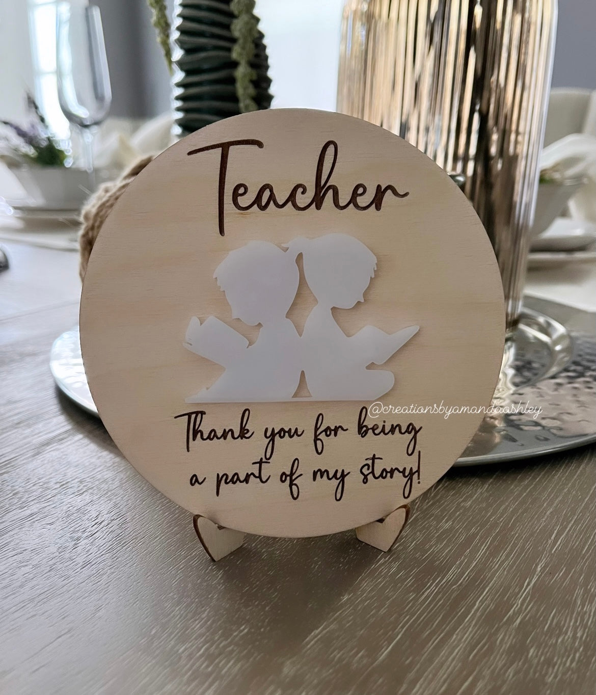 Decorative Teacher Round