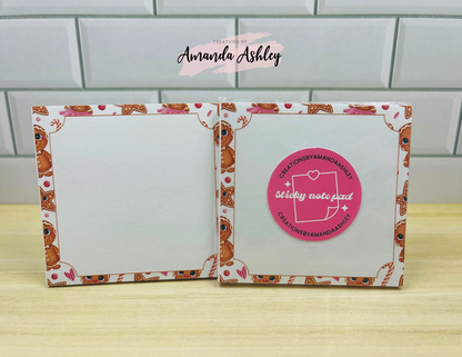 Gingerbread Cuties Sticky Notes