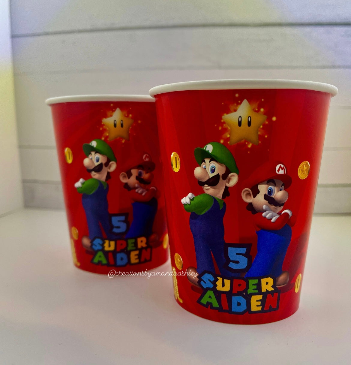 Super Mario Party Cups