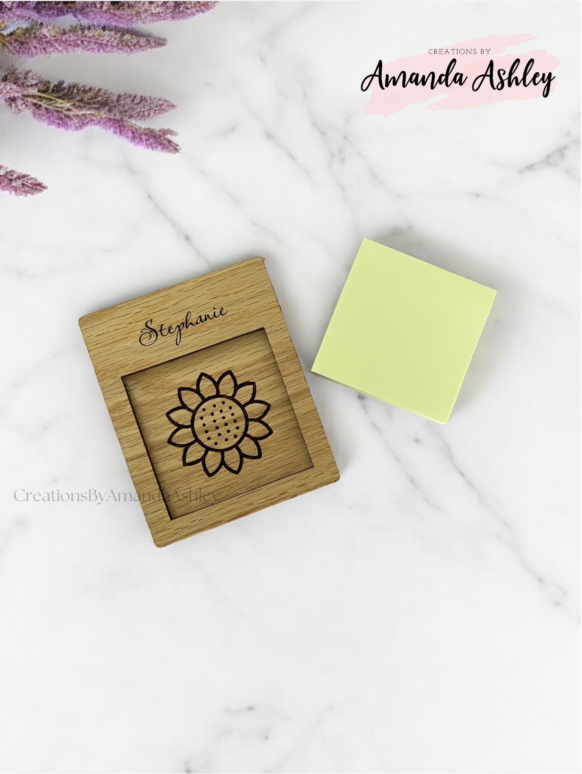 Sunflower Notepad Holder