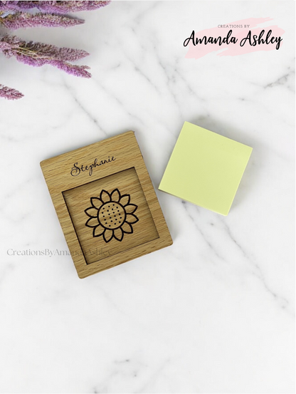 Sunflower Notepad Holder