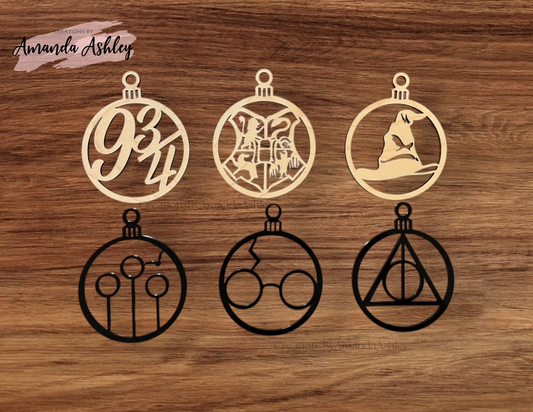 Magical Wizard Ornaments