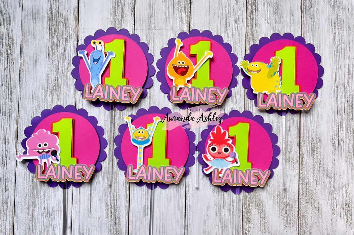 Simple Songs Cupcake Toppers