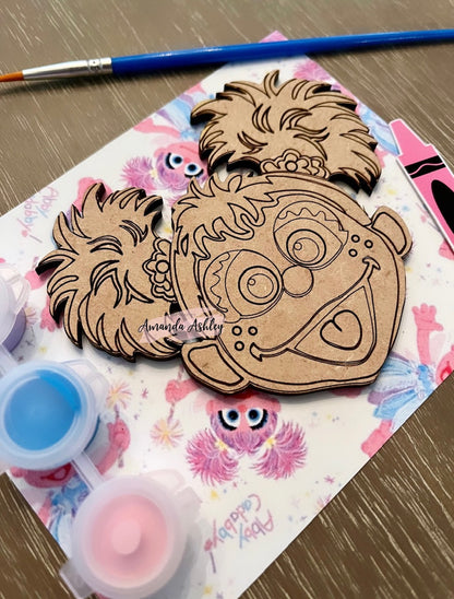 Abby Cadabby Paint Favors
