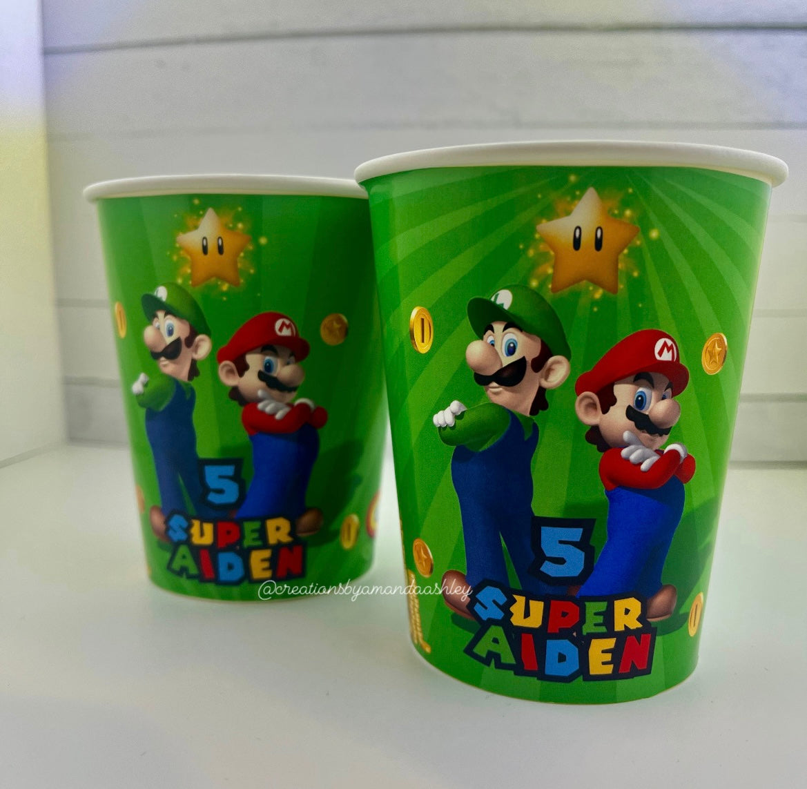 Super Mario Party Cups