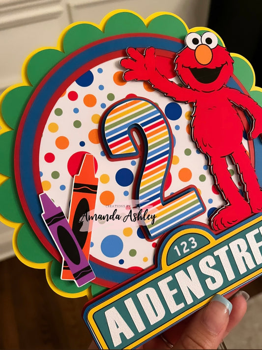 Elmo Cake Topper