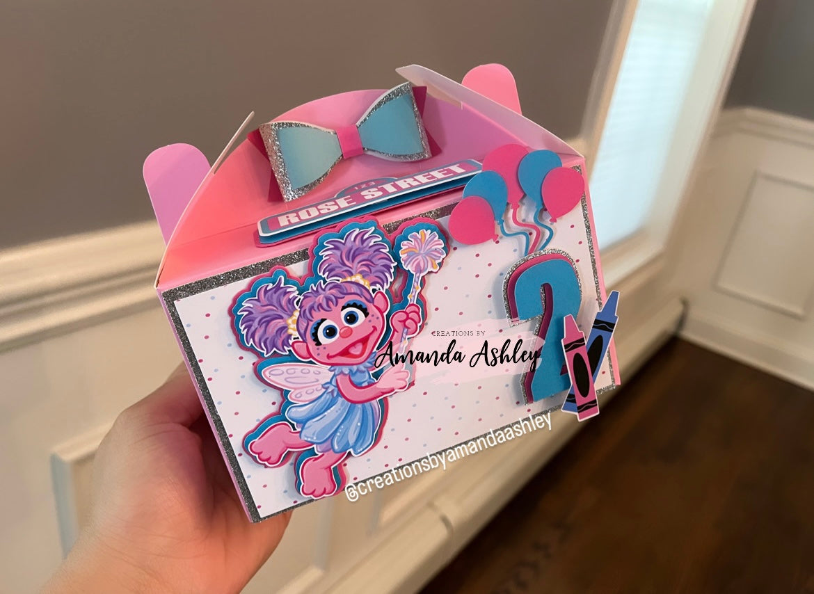 Abby Cadabby Favor Boxes