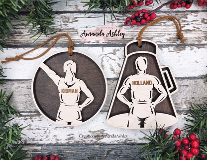 Cheerleading Ornament