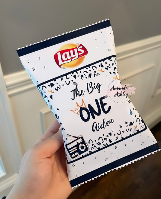 The Big One Themed Chip Bags