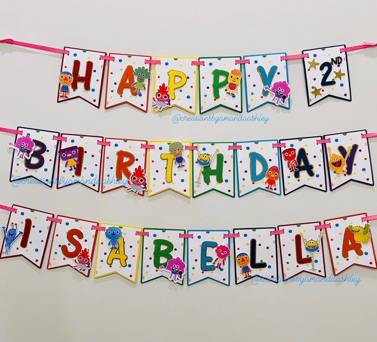 Simple Songs Birthday Banner