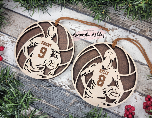 Volleyball Ornament