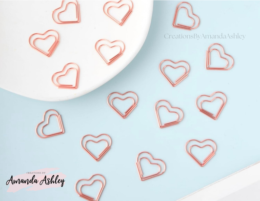 RTS - Heart Paper Clips (Set of 5)