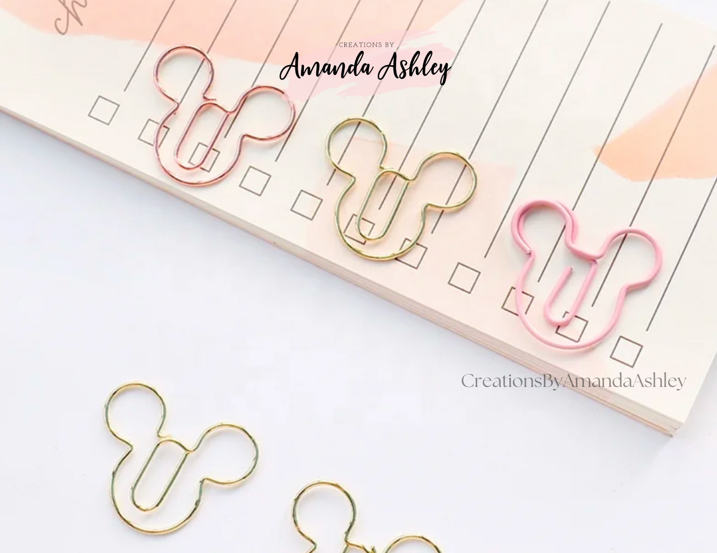 RTS - Mouse Ears Paper Clips (Set of 5)