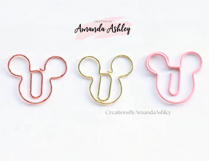 RTS - Mouse Ears Paper Clips (Set of 5)