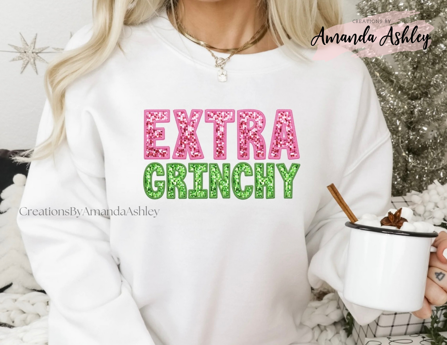 Extra Grinchy Crewneck