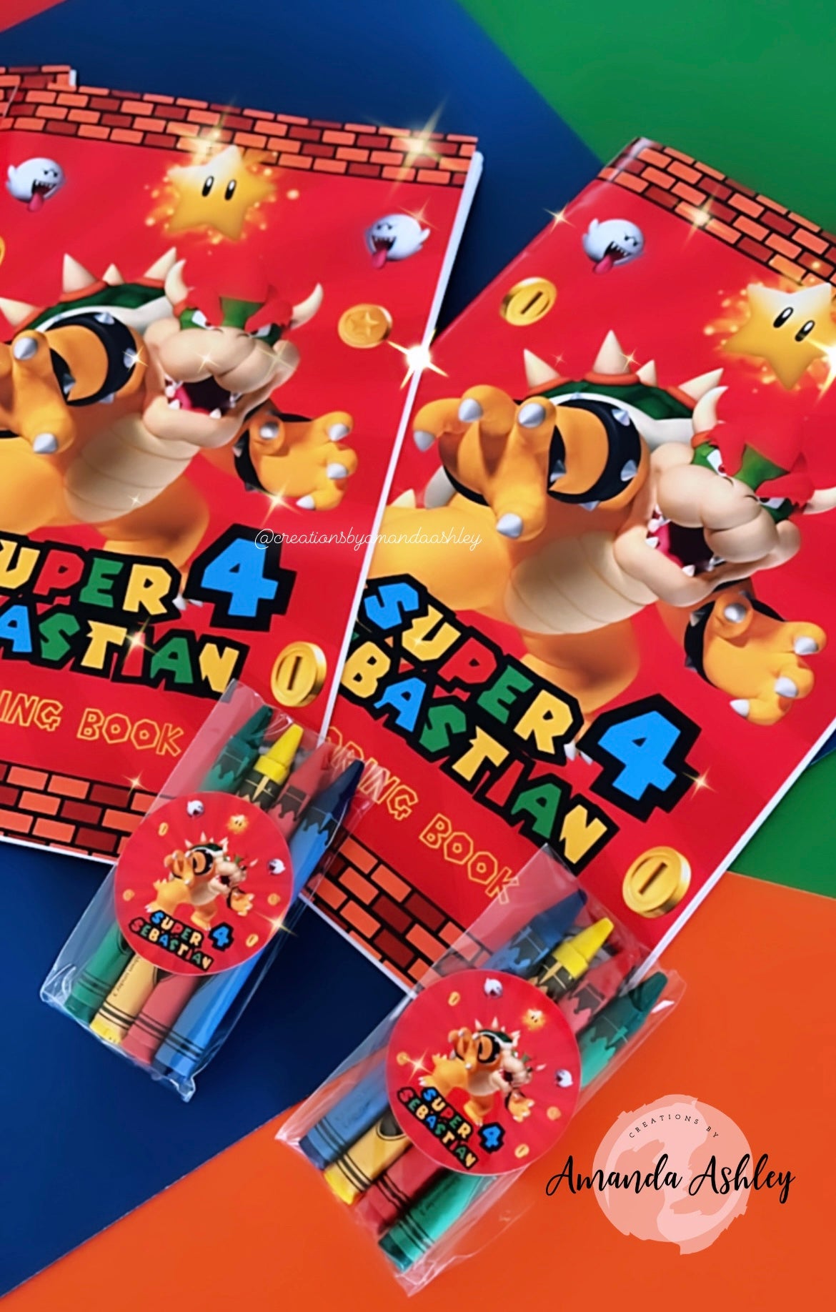 Bowser/Super Mario Coloring Books