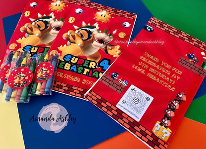 Bowser/Super Mario Coloring Books
