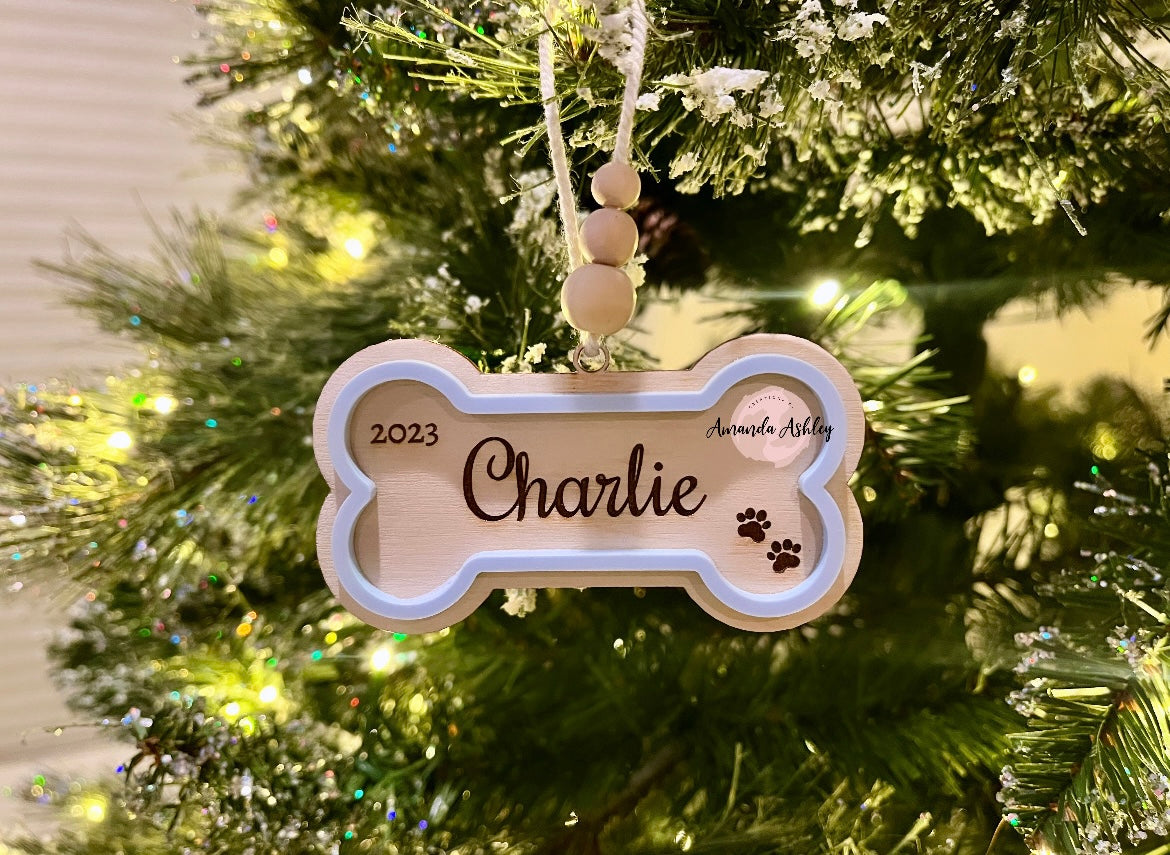 Dog Bone Ornament