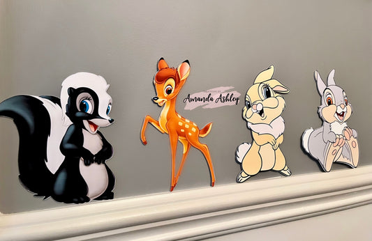 Bambi Centerpiece Decor Cutouts