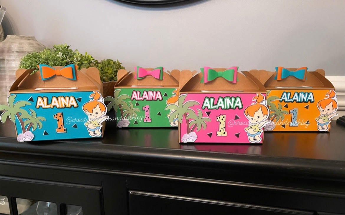 Pebbles Favor Boxes